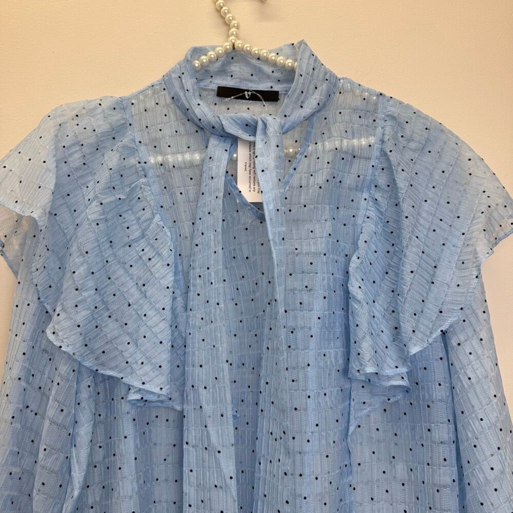 V by Very Ruffle Blouse 💚 - Picture 3 of 7